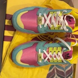 GUCCI ミュール Size 11 - Adidas x Gucci ZX 8000 Black GG Monogram for sale